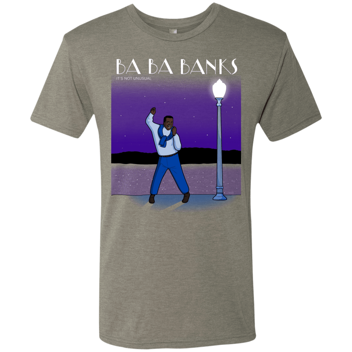 T-Shirts Venetian Grey / S Ba Ba Banks Men's Triblend T-Shirt