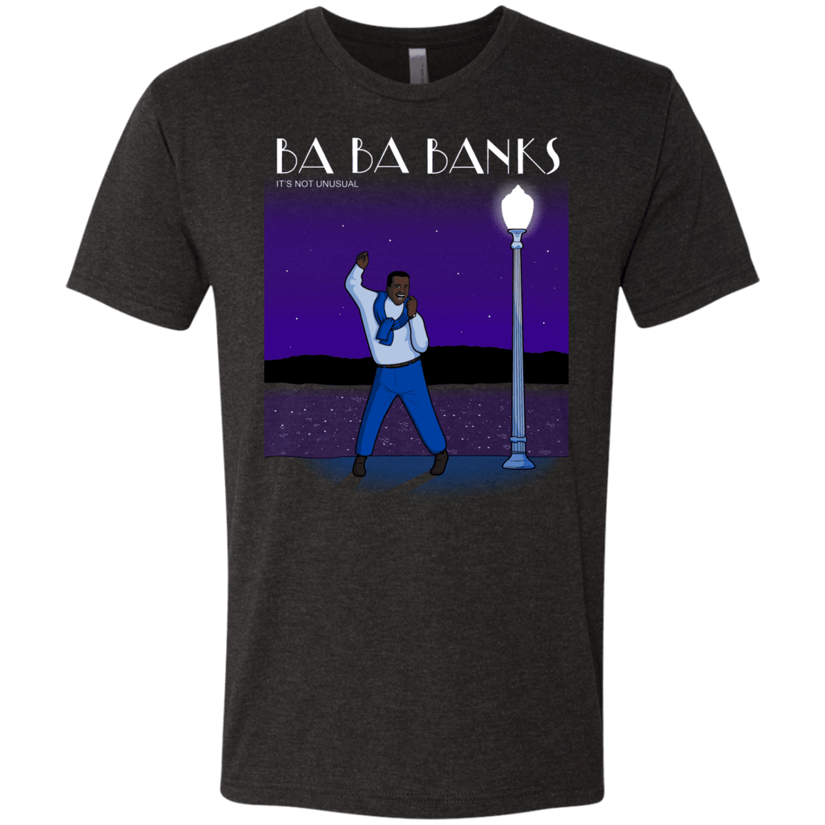 T-Shirts Vintage Black / S Ba Ba Banks Men's Triblend T-Shirt