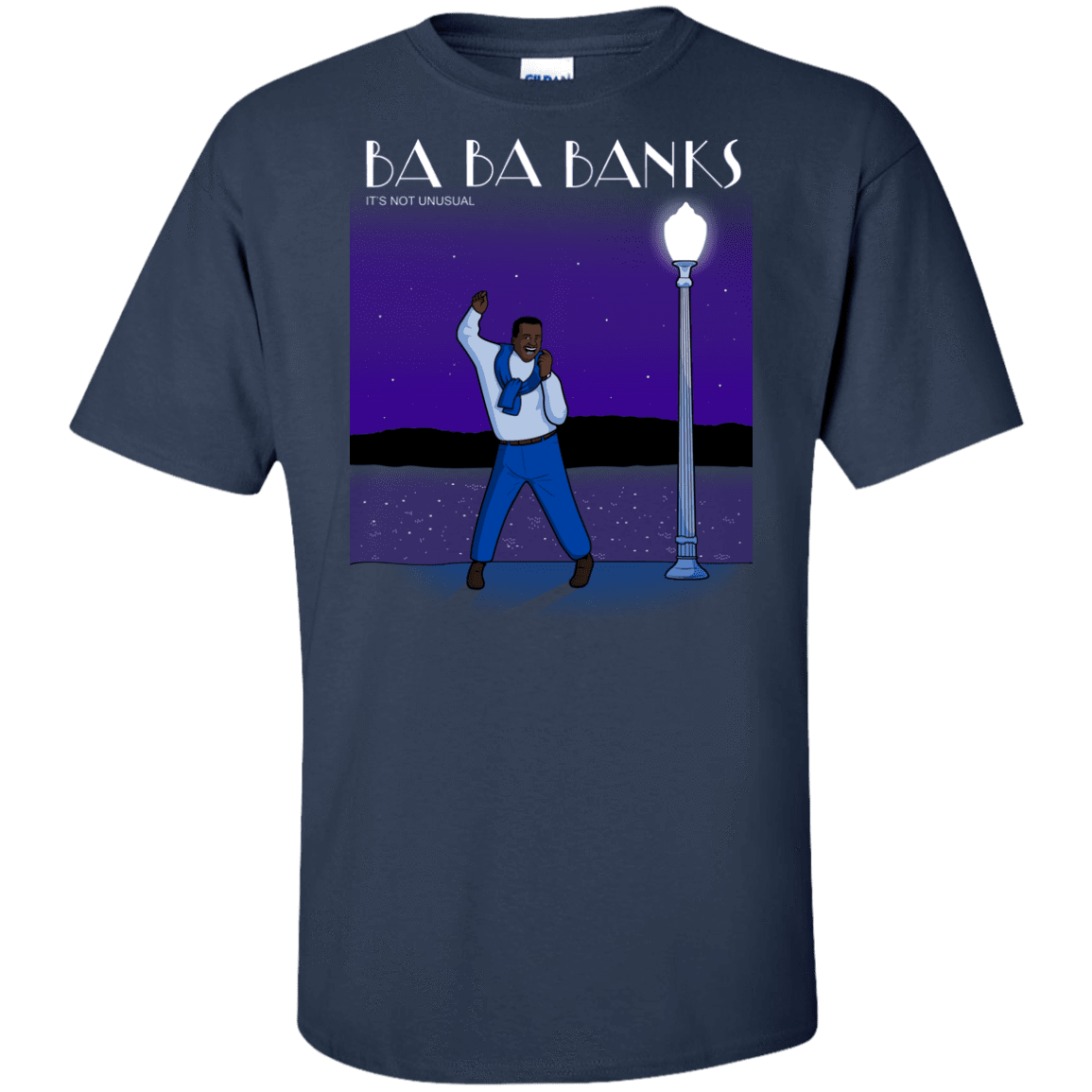 T-Shirts Navy / XLT Ba Ba Banks Tall T-Shirt