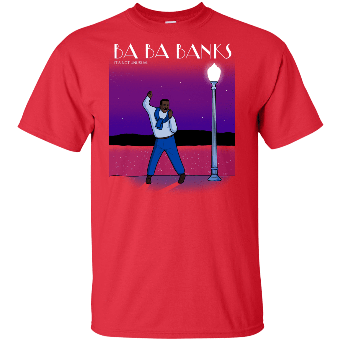T-Shirts Red / XLT Ba Ba Banks Tall T-Shirt