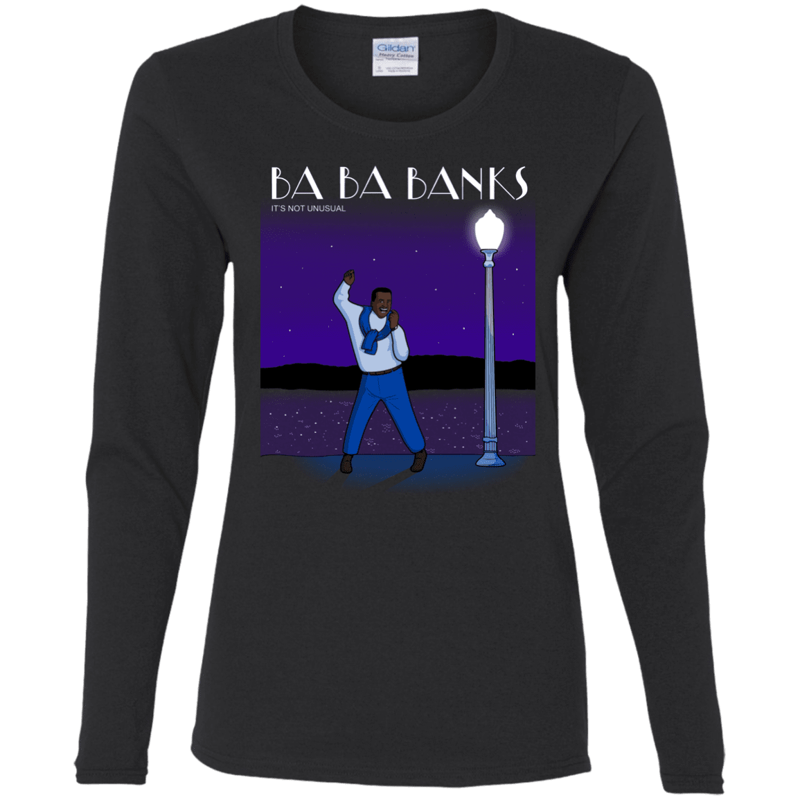 T-Shirts Black / S Ba Ba Banks Women's Long Sleeve T-Shirt