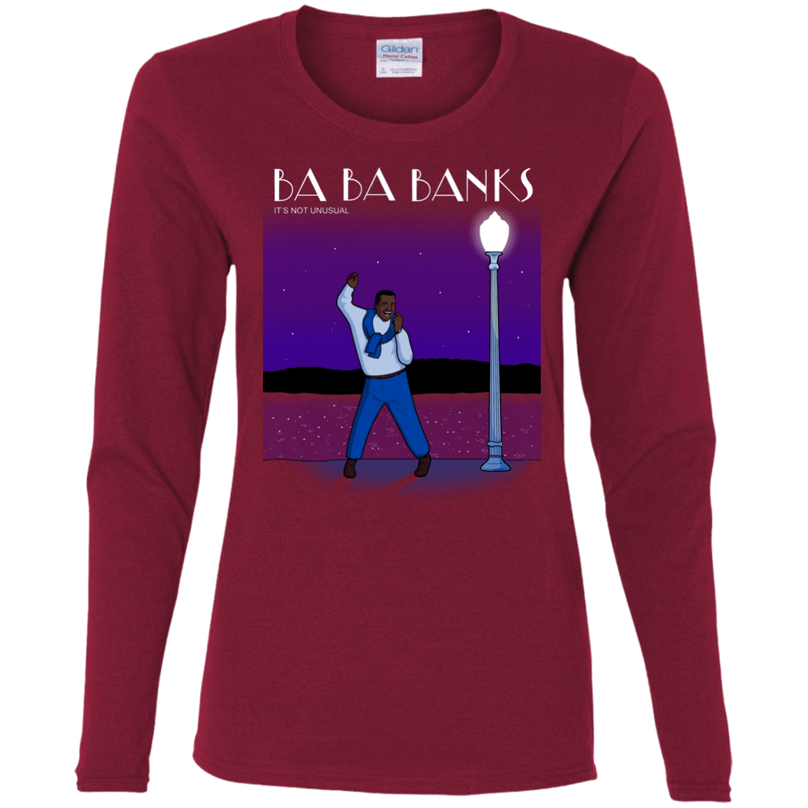 T-Shirts Cardinal / S Ba Ba Banks Women's Long Sleeve T-Shirt