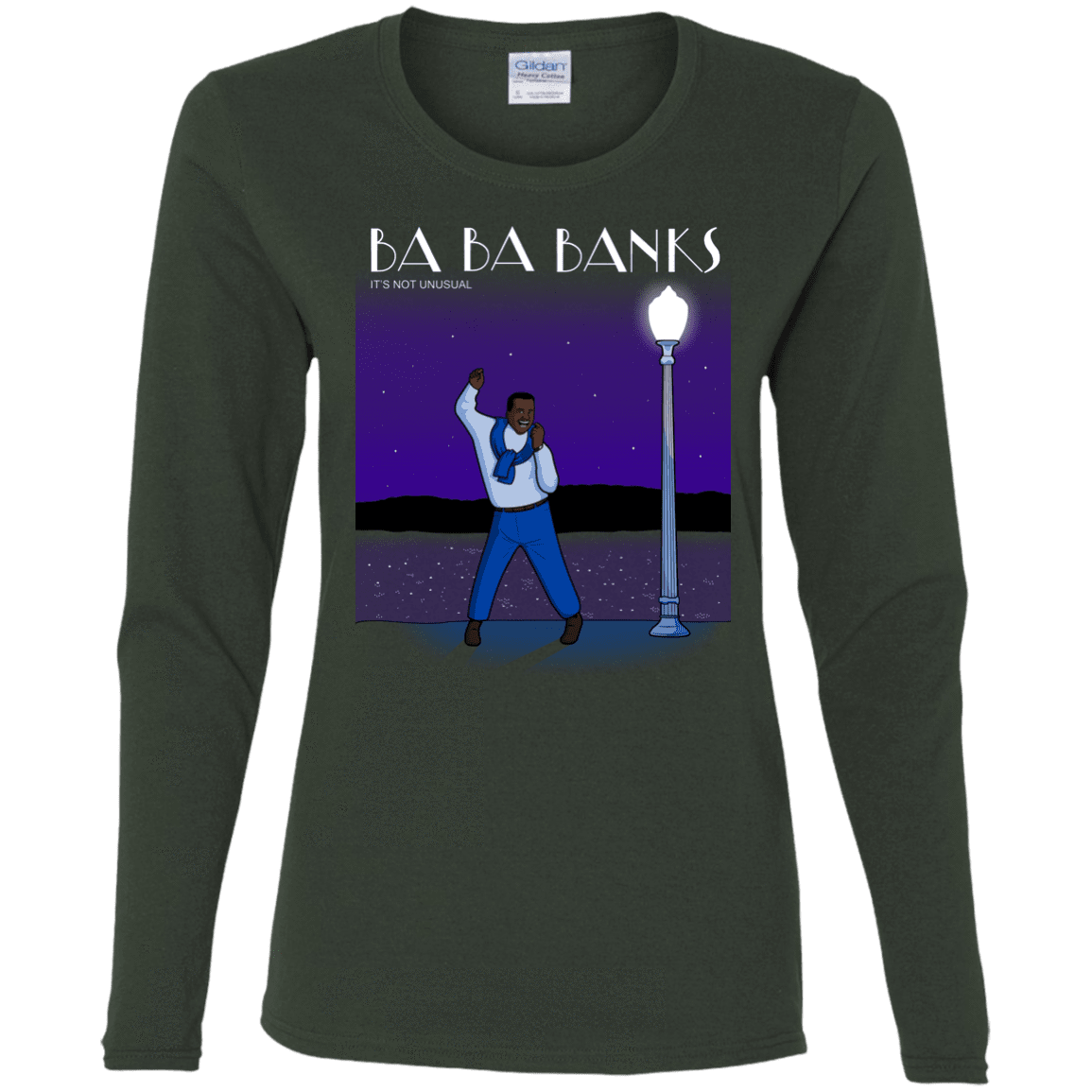 T-Shirts Forest / S Ba Ba Banks Women's Long Sleeve T-Shirt
