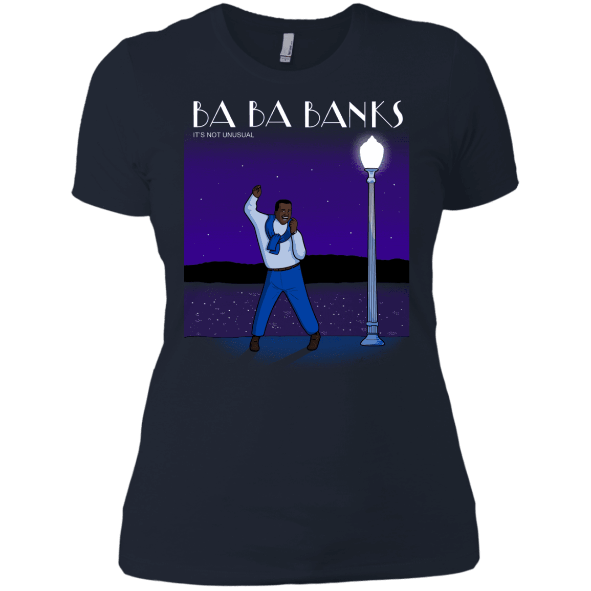 T-Shirts Midnight Navy / X-Small Ba Ba Banks Women's Premium T-Shirt