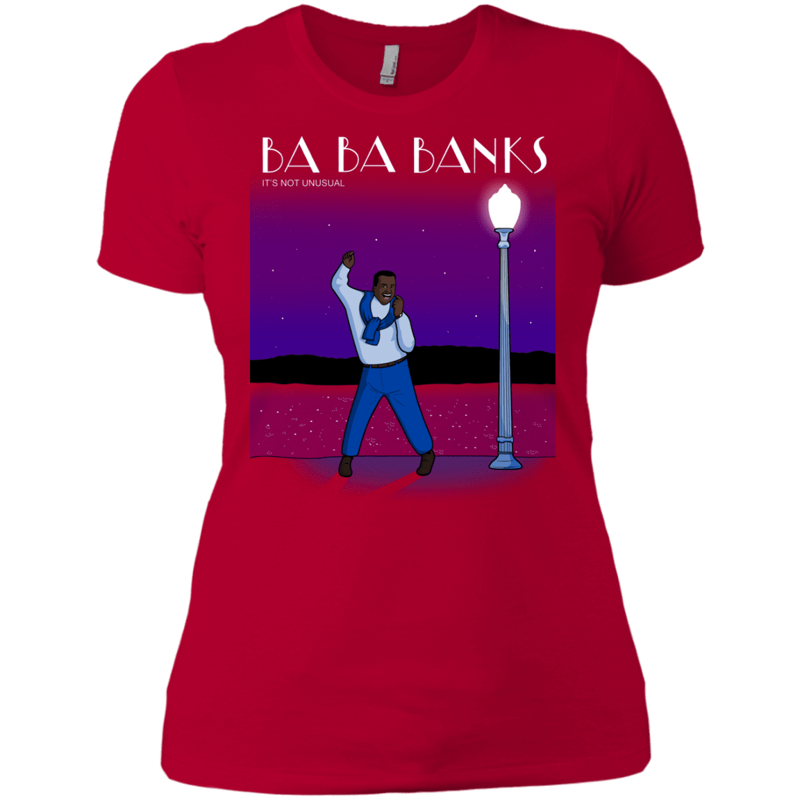 T-Shirts Red / X-Small Ba Ba Banks Women's Premium T-Shirt