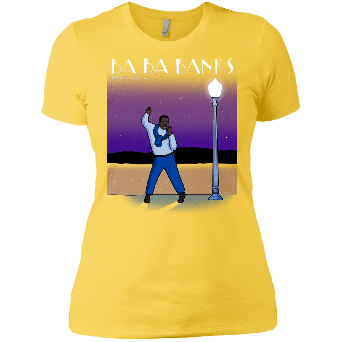 T-Shirts Vibrant Yellow / X-Small Ba Ba Banks Women's Premium T-Shirt