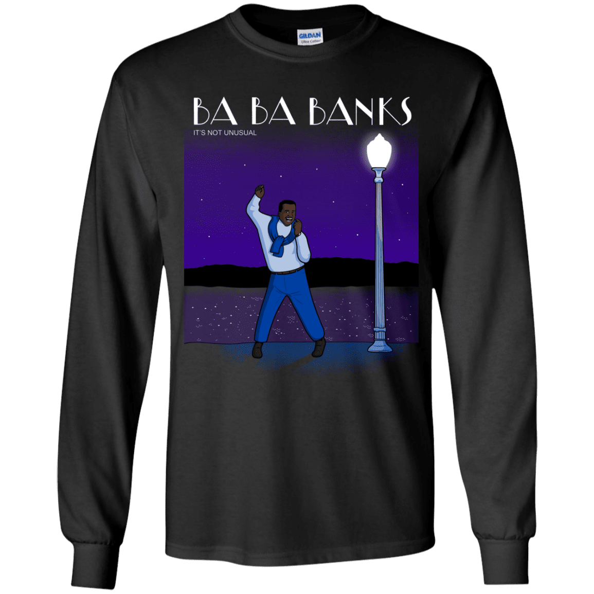 T-Shirts Black / YS Ba Ba Banks Youth Long Sleeve T-Shirt