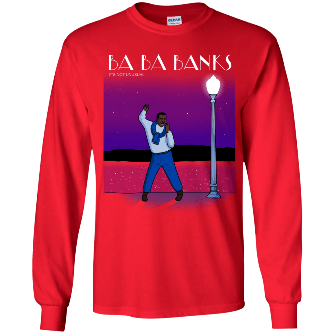 T-Shirts Red / YS Ba Ba Banks Youth Long Sleeve T-Shirt