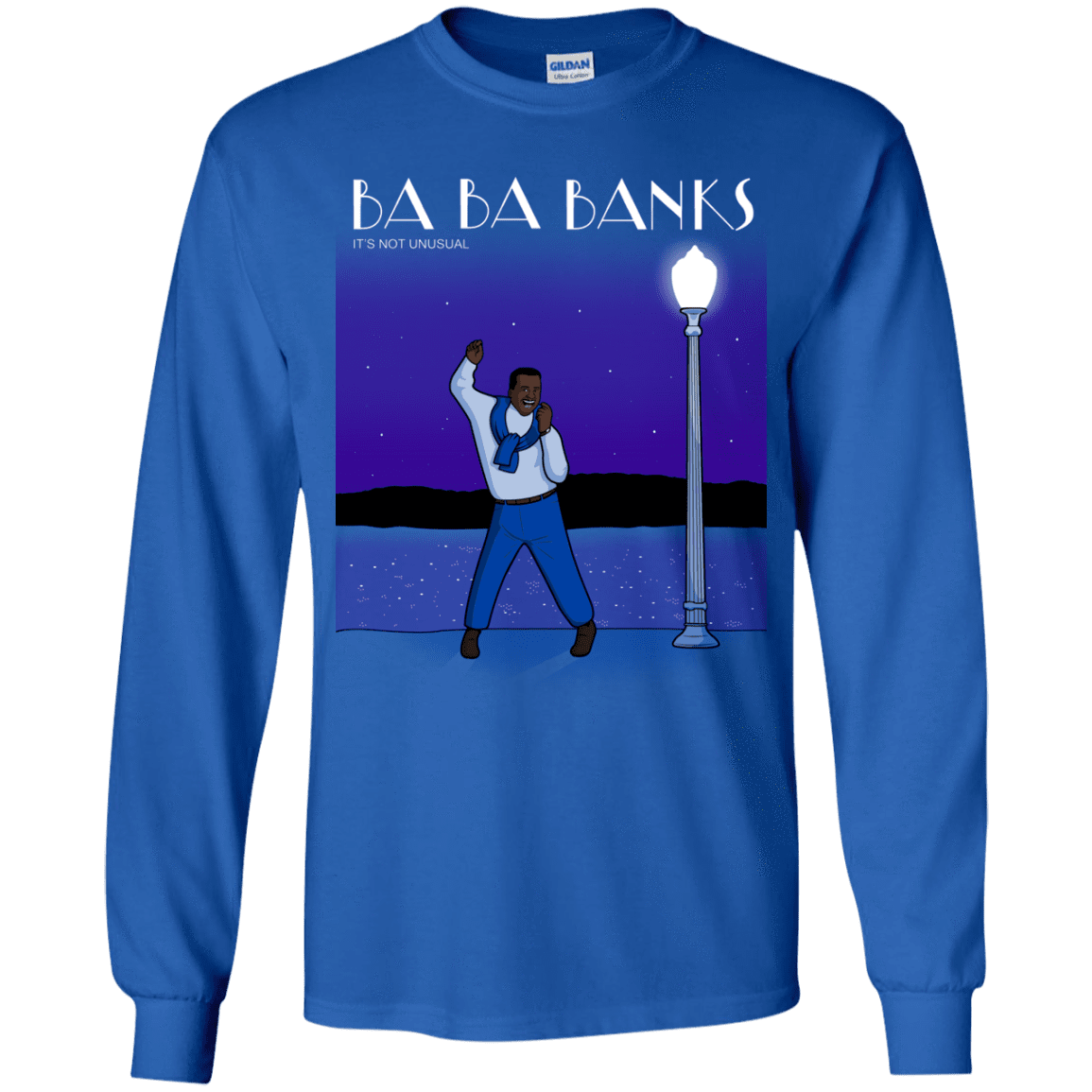 T-Shirts Royal / YS Ba Ba Banks Youth Long Sleeve T-Shirt