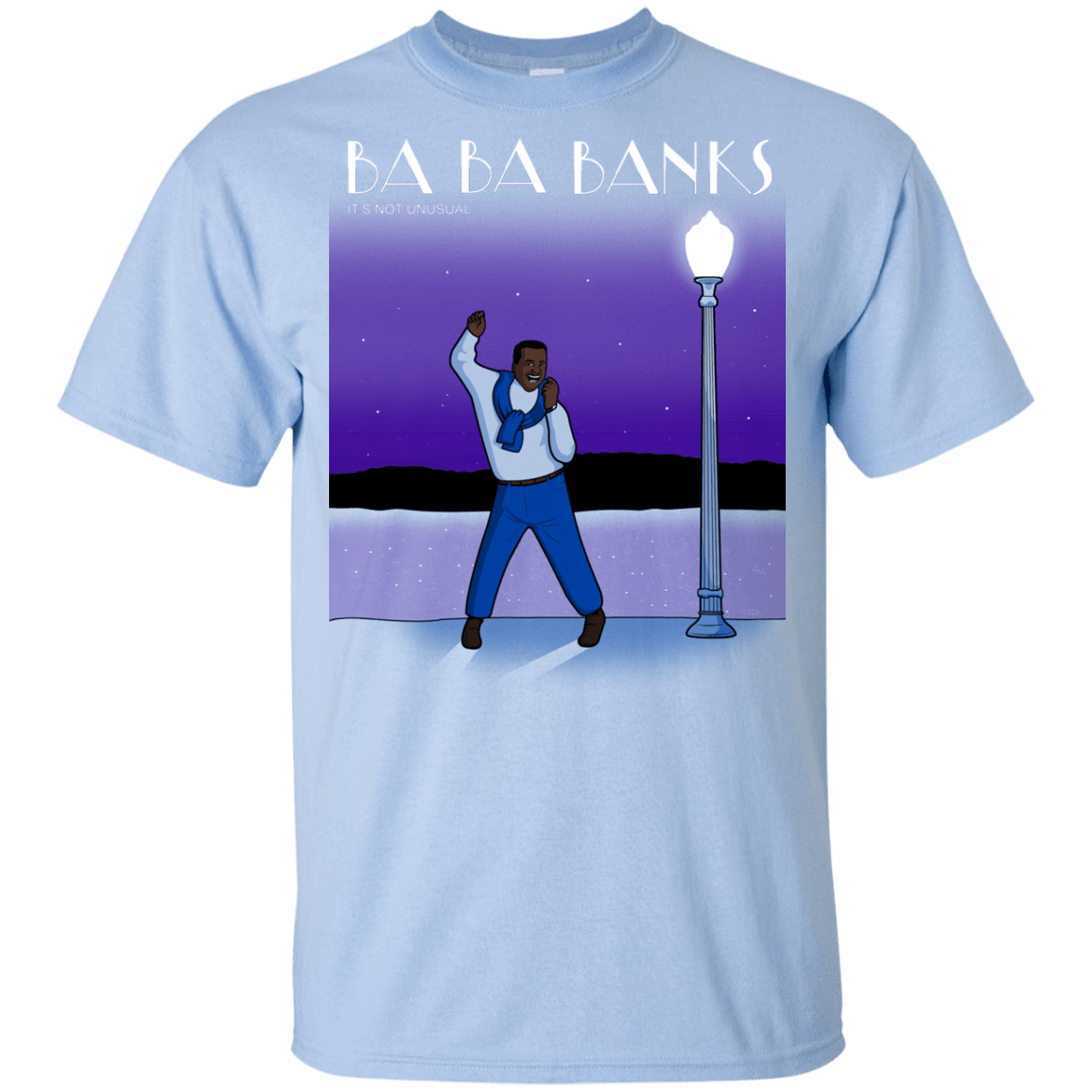 T-Shirts Light Blue / YXS Ba Ba Banks Youth T-Shirt