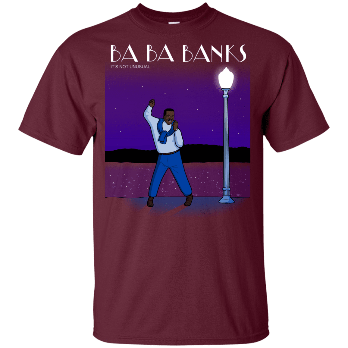 T-Shirts Maroon / YXS Ba Ba Banks Youth T-Shirt