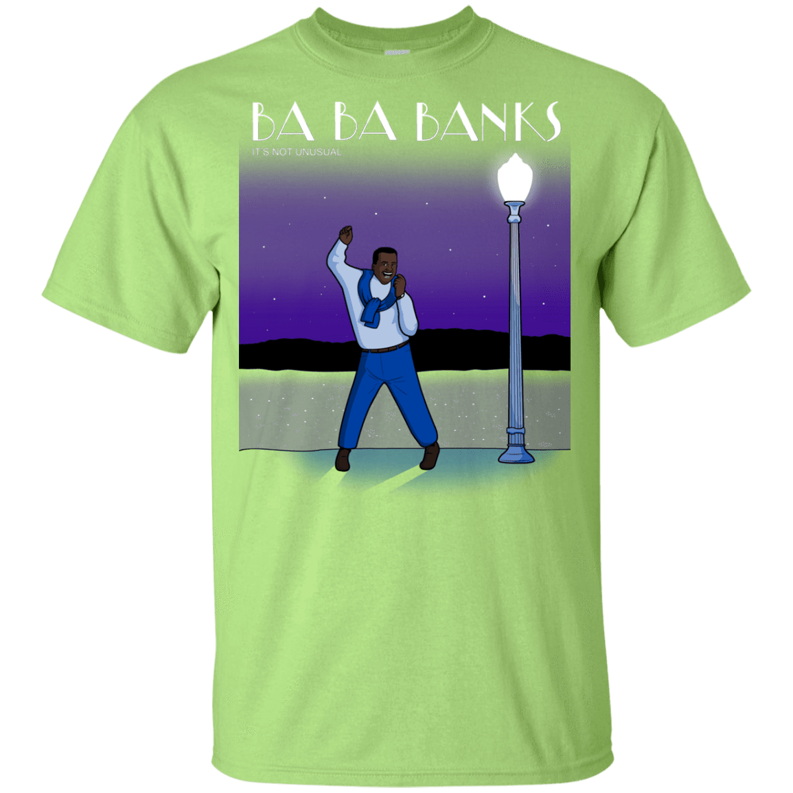 T-Shirts Mint Green / YXS Ba Ba Banks Youth T-Shirt