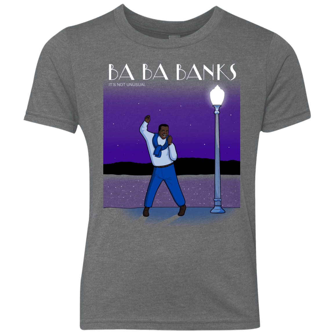 T-Shirts Premium Heather / YXS Ba Ba Banks Youth Triblend T-Shirt