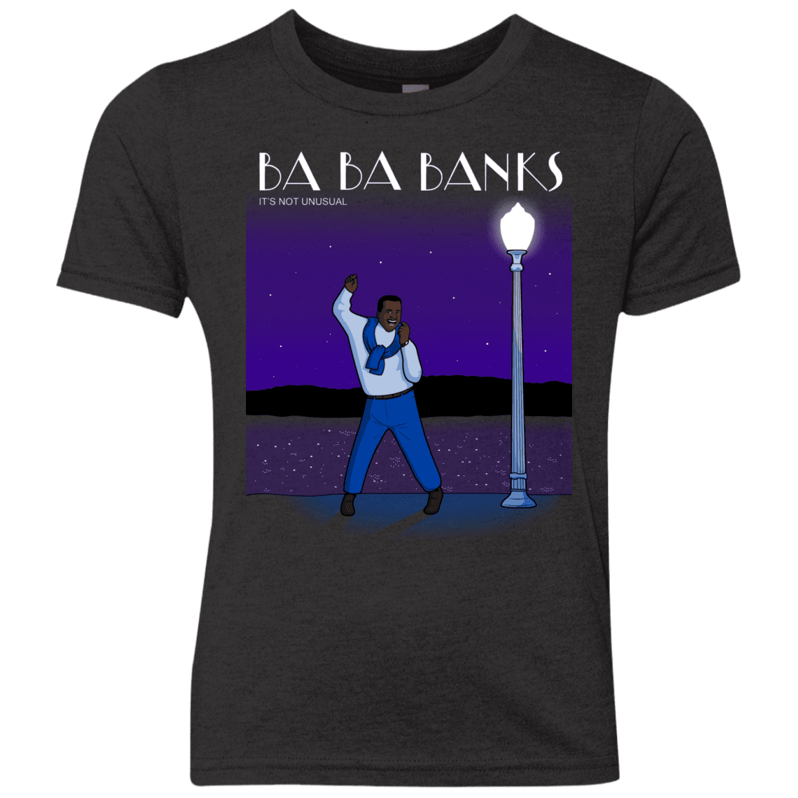 T-Shirts Vintage Black / YXS Ba Ba Banks Youth Triblend T-Shirt