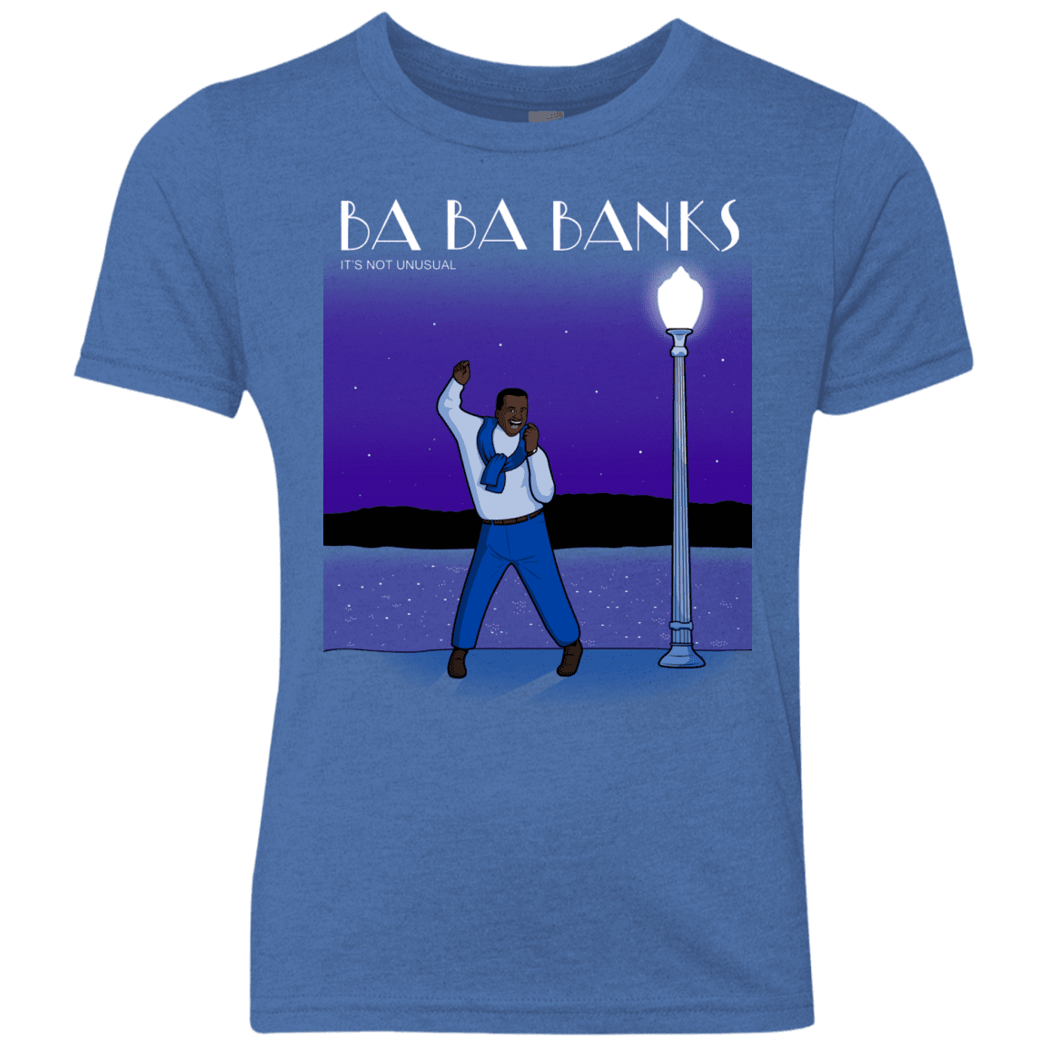 T-Shirts Vintage Royal / YXS Ba Ba Banks Youth Triblend T-Shirt
