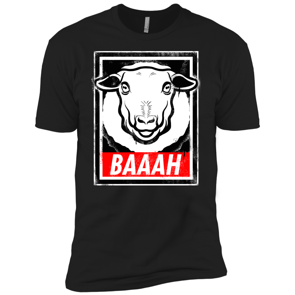 T-Shirts Black / YXS BAAAH Boys Premium T-Shirt
