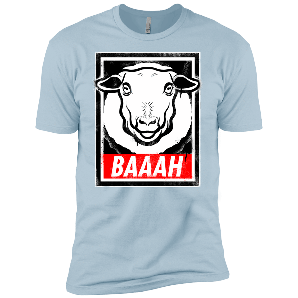 T-Shirts Light Blue / YXS BAAAH Boys Premium T-Shirt
