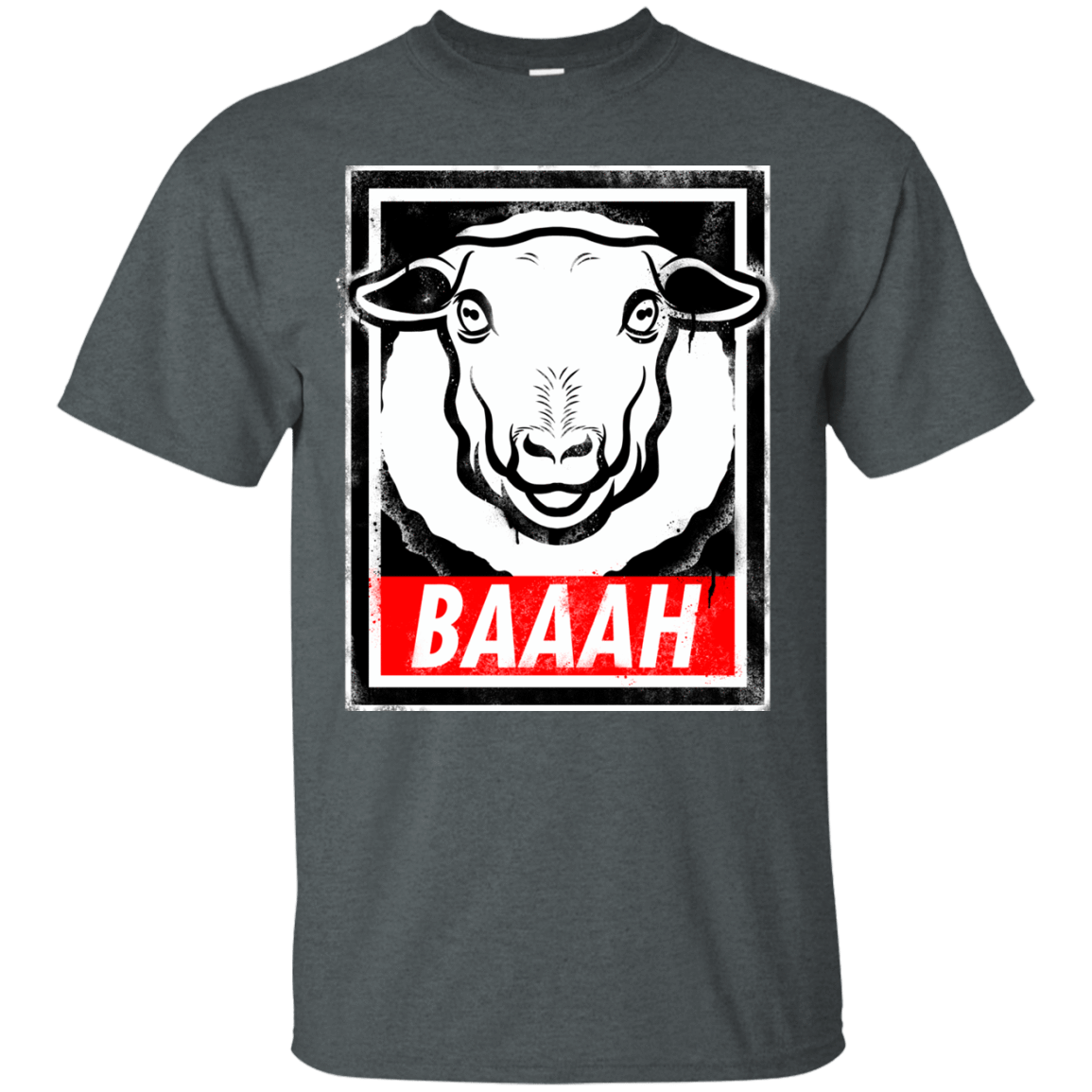 T-Shirts Dark Heather / Small BAAAH T-Shirt