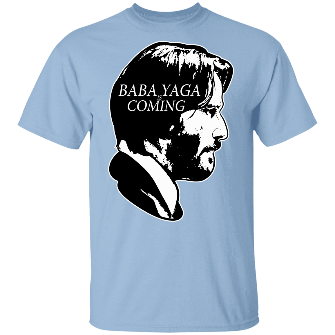 T-Shirts Light Blue / YXS Baba Yaga Is Coming Youth T-Shirt