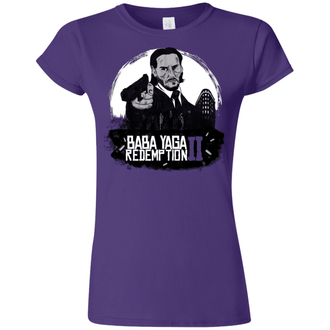 T-Shirts Purple / S Baba Yaga Redeption Junior Slimmer-Fit T-Shirt