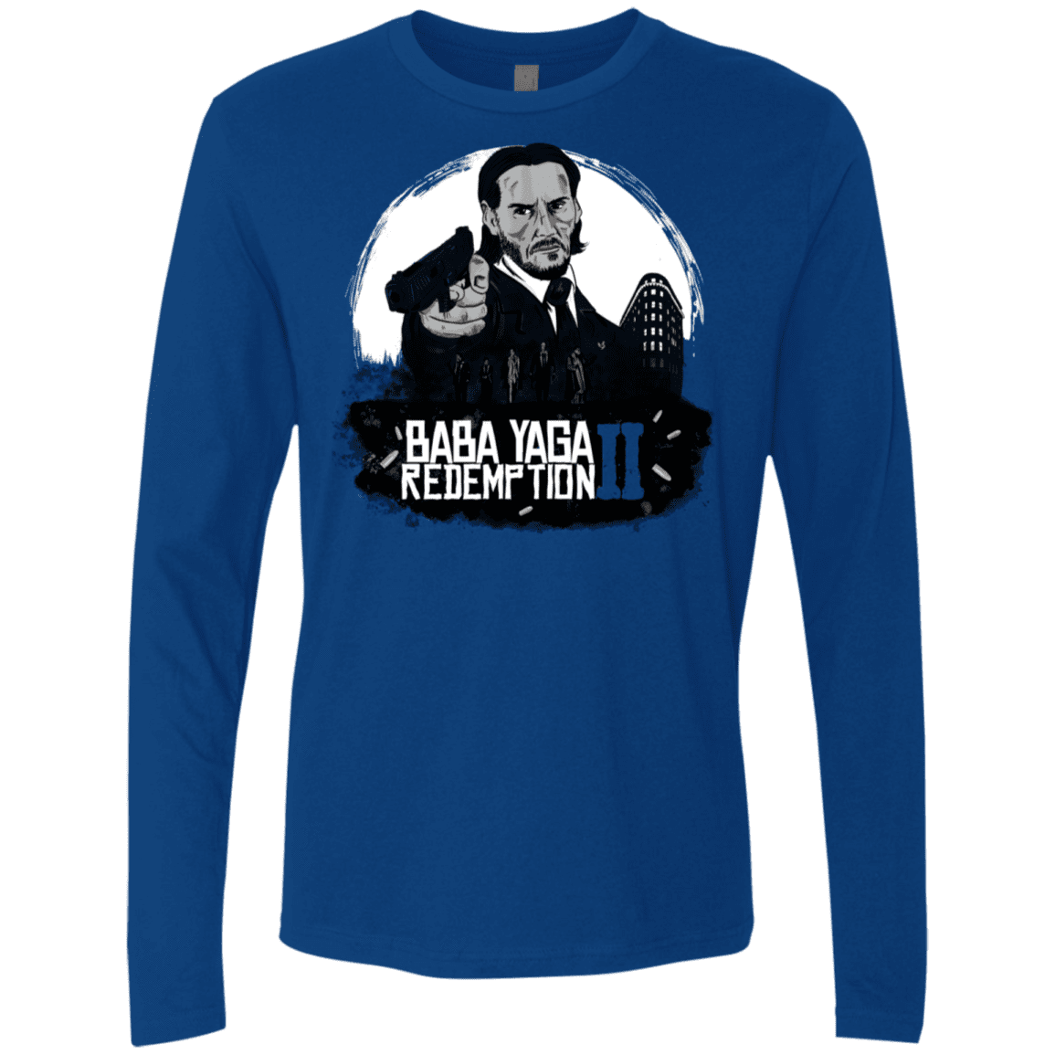 T-Shirts Royal / S Baba Yaga Redeption Men's Premium Long Sleeve
