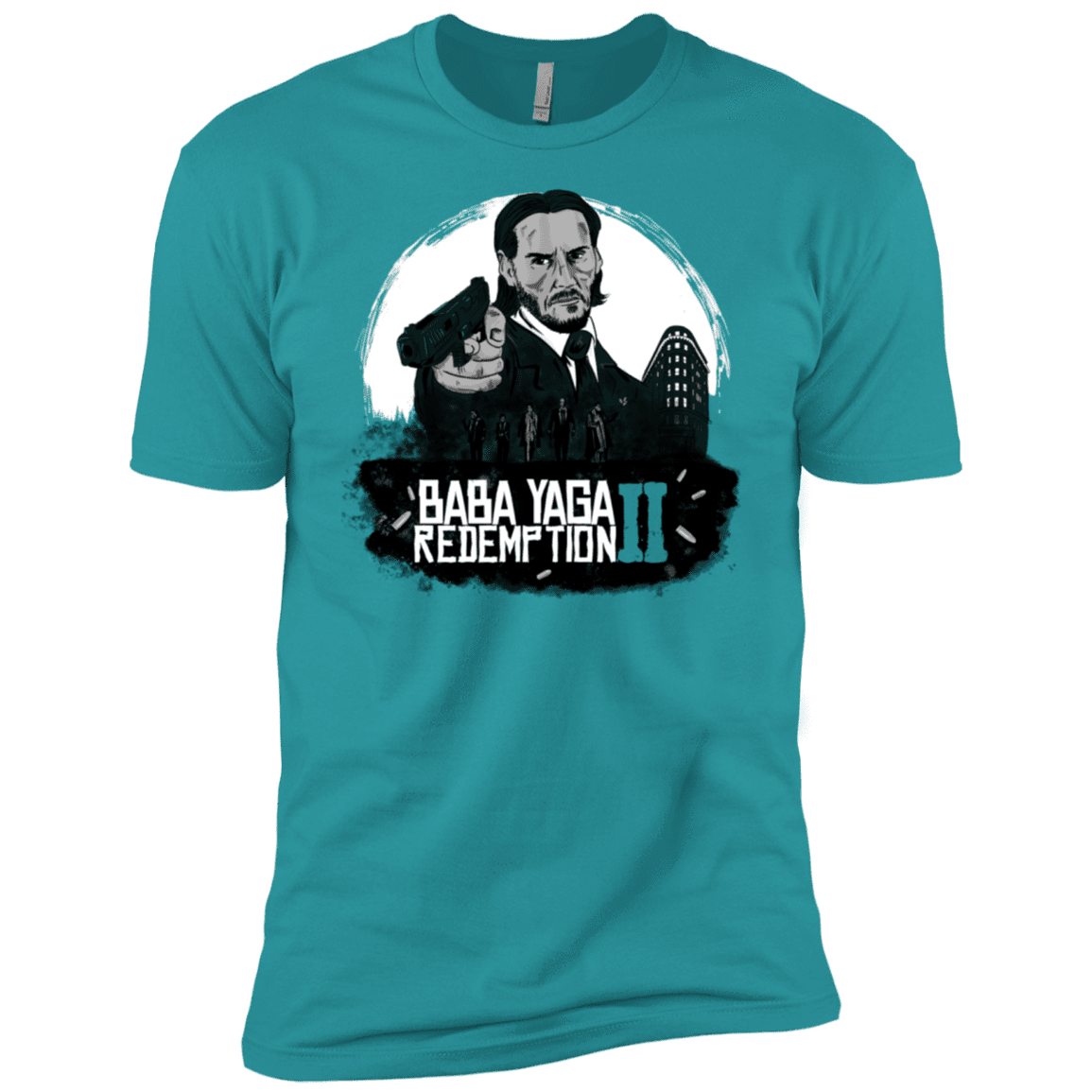 T-Shirts Tahiti Blue / X-Small Baba Yaga Redeption Men's Premium T-Shirt