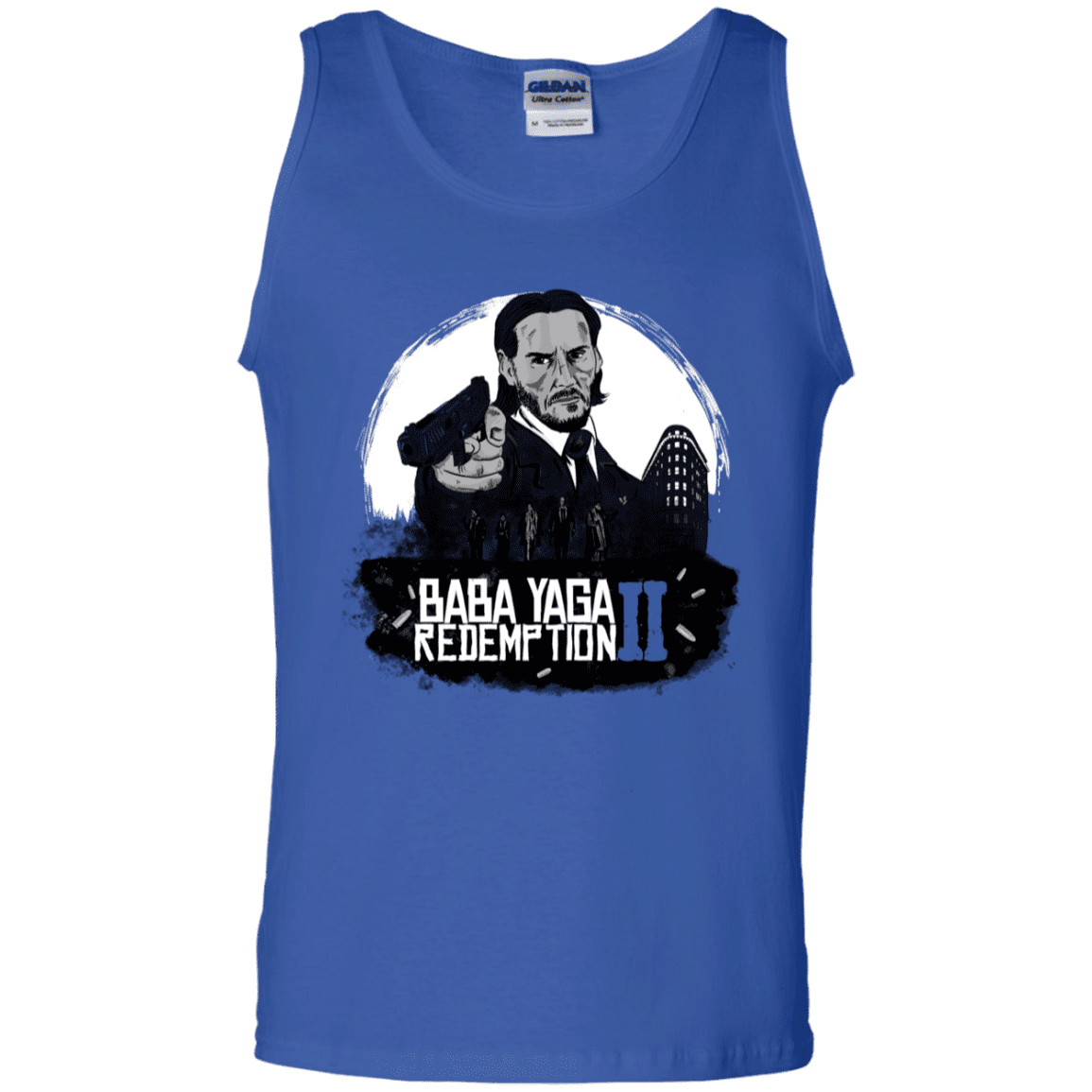 T-Shirts Royal / S Baba Yaga Redeption Men's Tank Top