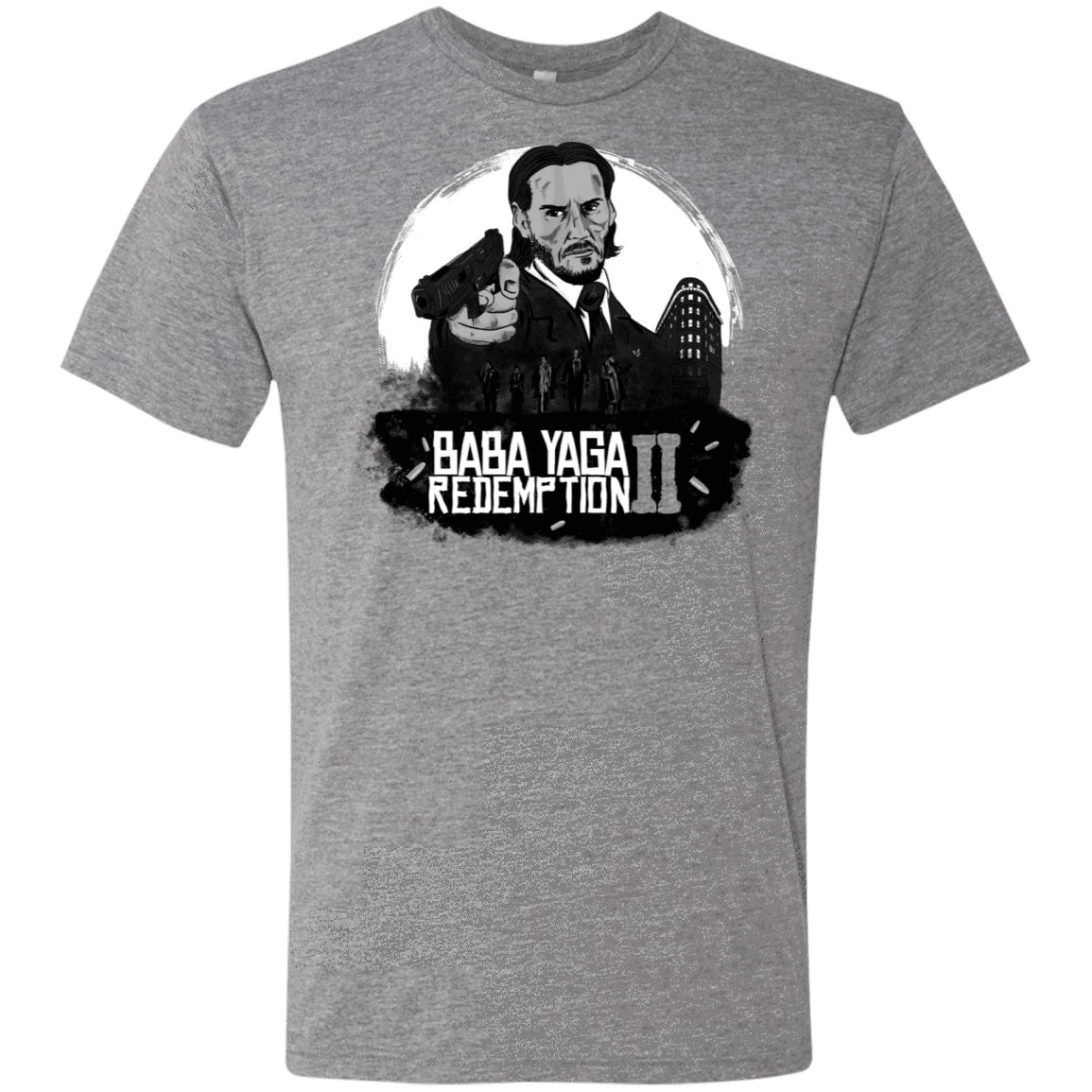 T-Shirts Premium Heather / S Baba Yaga Redeption Men's Triblend T-Shirt