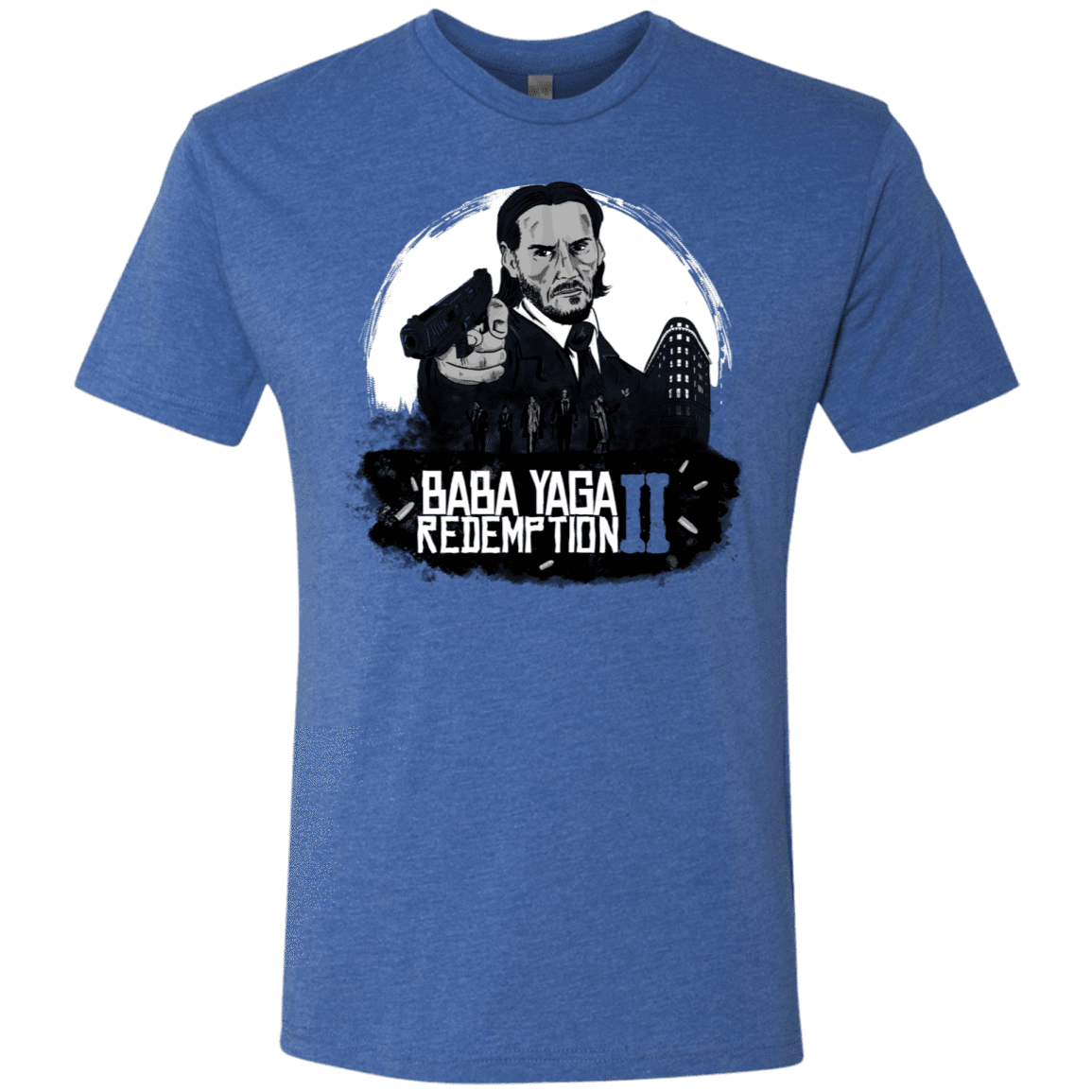 T-Shirts Vintage Royal / S Baba Yaga Redeption Men's Triblend T-Shirt