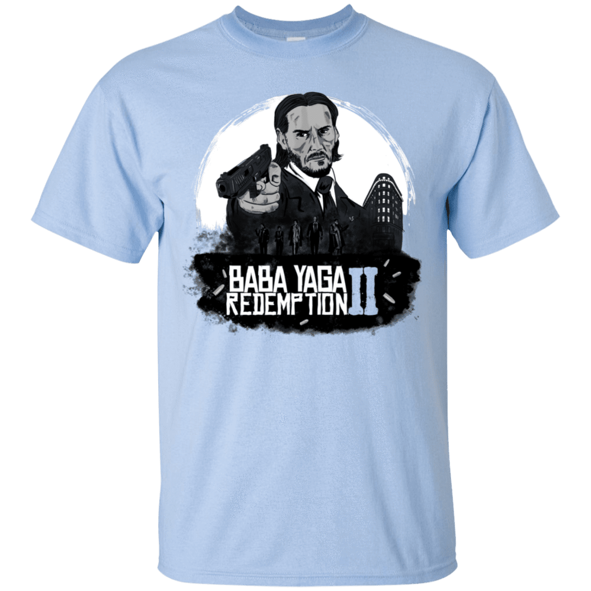 T-Shirts Light Blue / S Baba Yaga Redeption T-Shirt