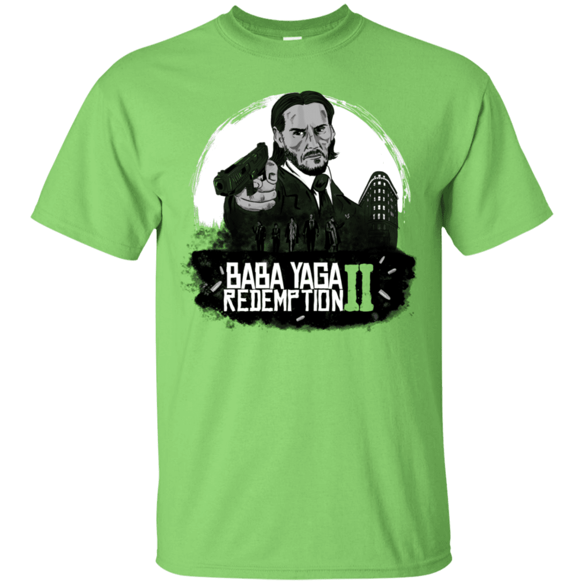 T-Shirts Lime / S Baba Yaga Redeption T-Shirt