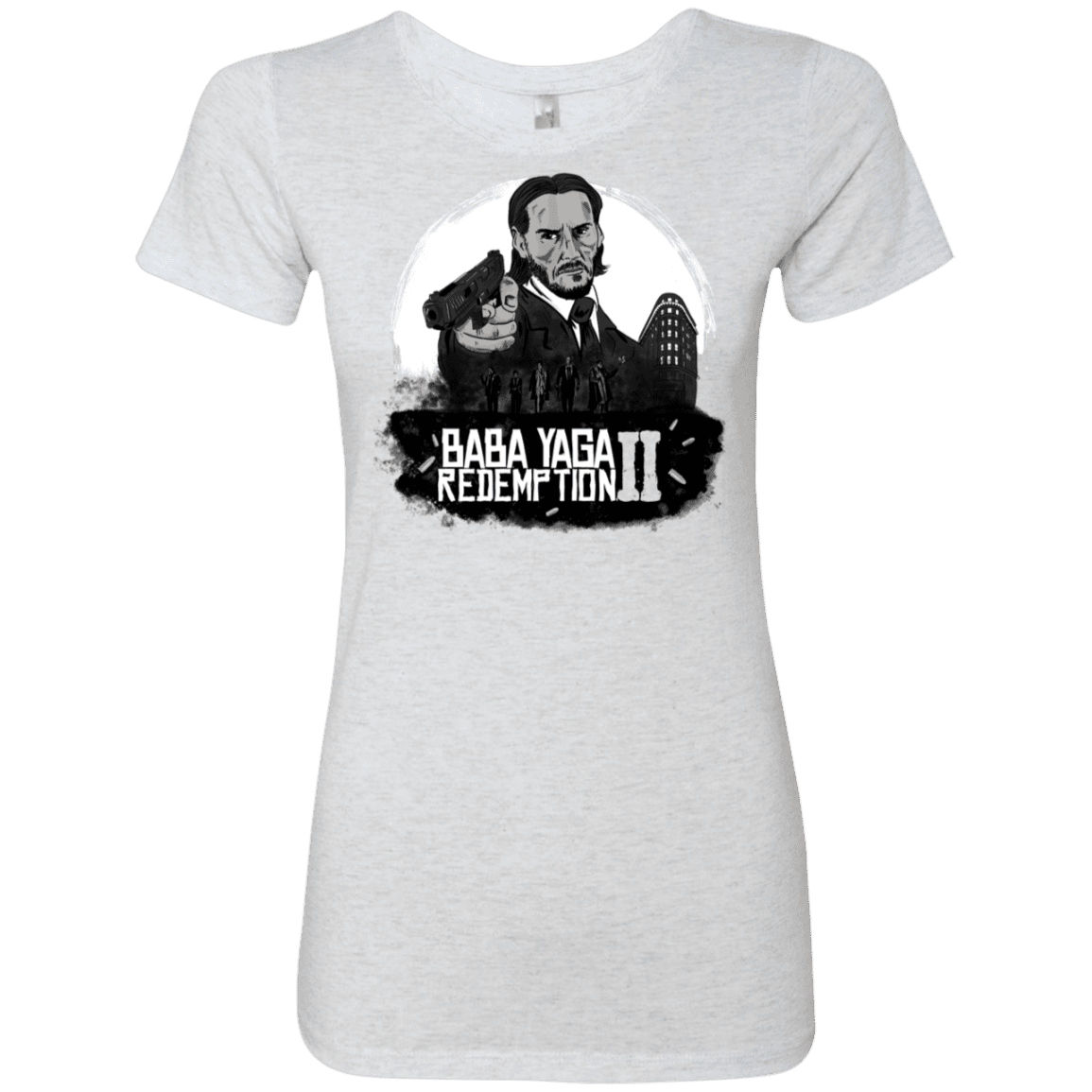 T-Shirts Heather White / S Baba Yaga Redeption Women's Triblend T-Shirt