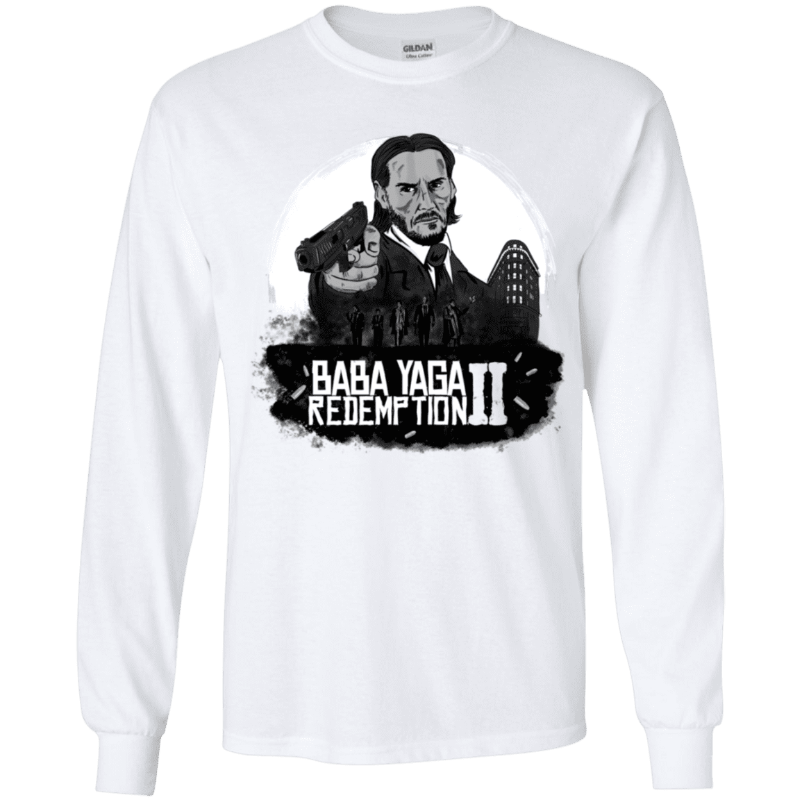 T-Shirts White / YS Baba Yaga Redeption Youth Long Sleeve T-Shirt