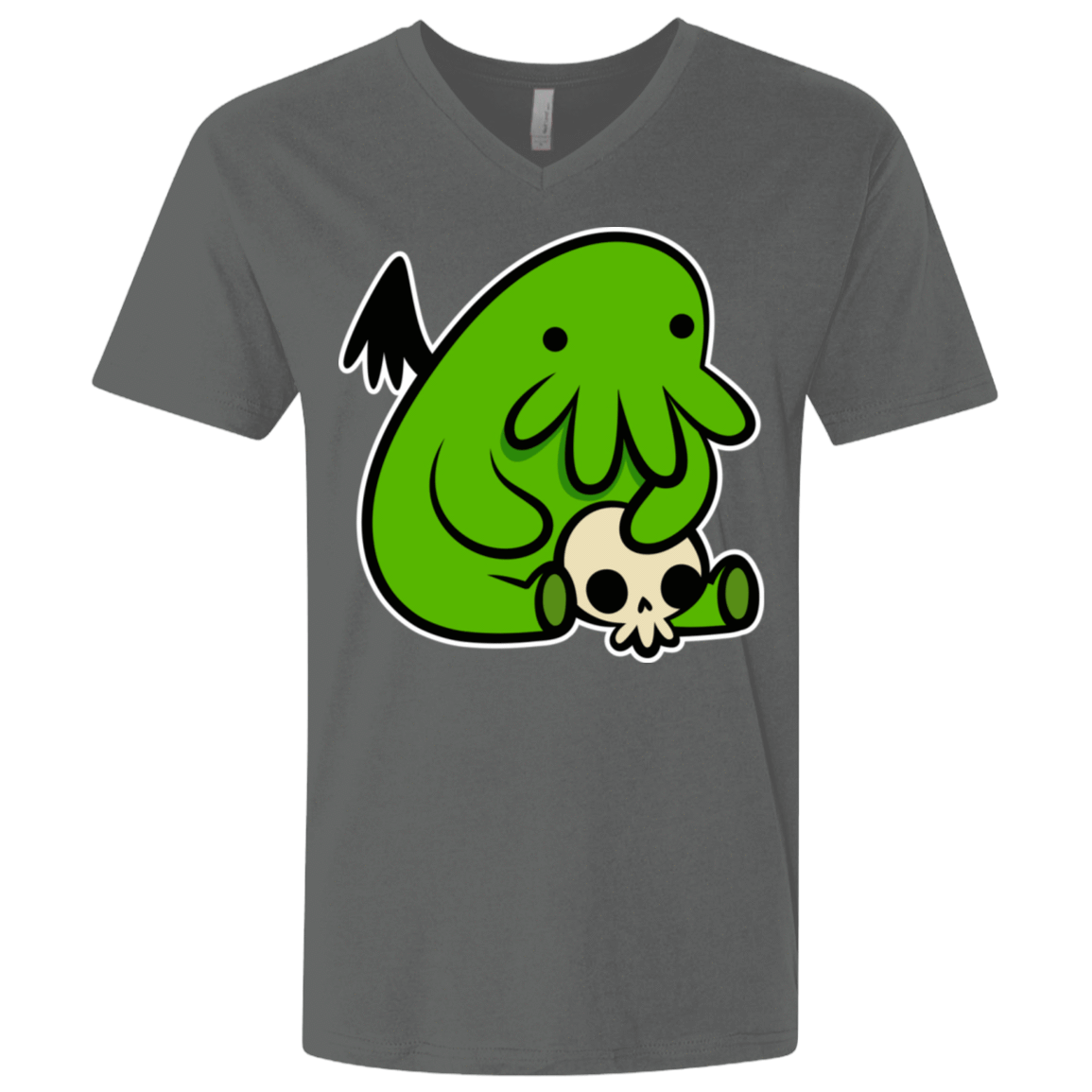 T-Shirts Heavy Metal / X-Small Baby Cthulhu Men's Premium V-Neck