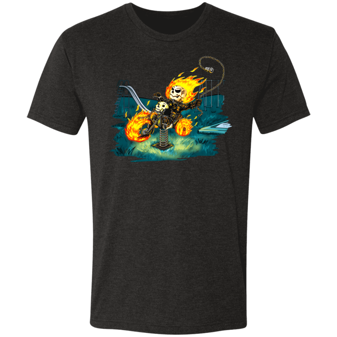 Baby Ghostrider Men's Triblend T-Shirt