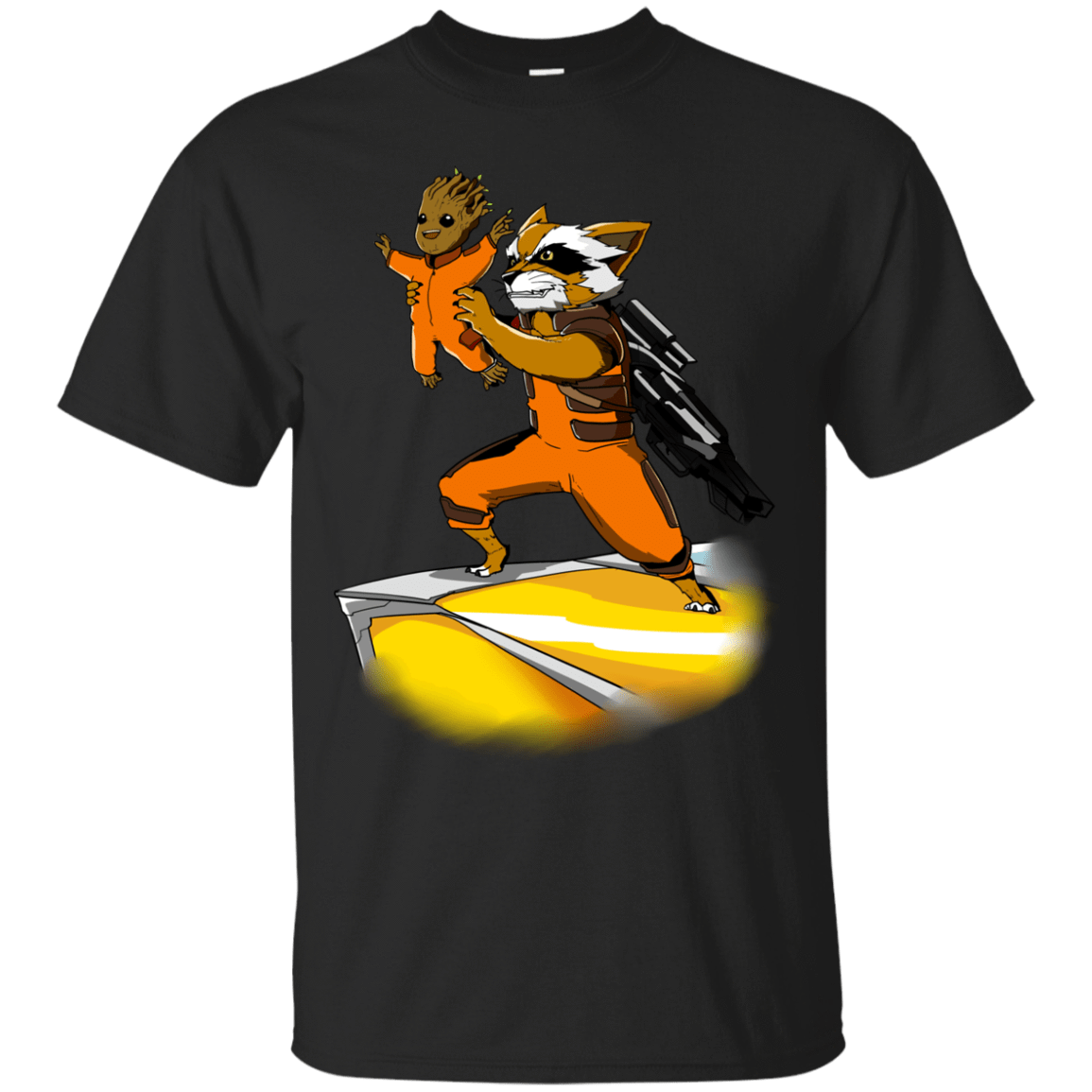 T-Shirts Black / Small Baby Groot T-Shirt