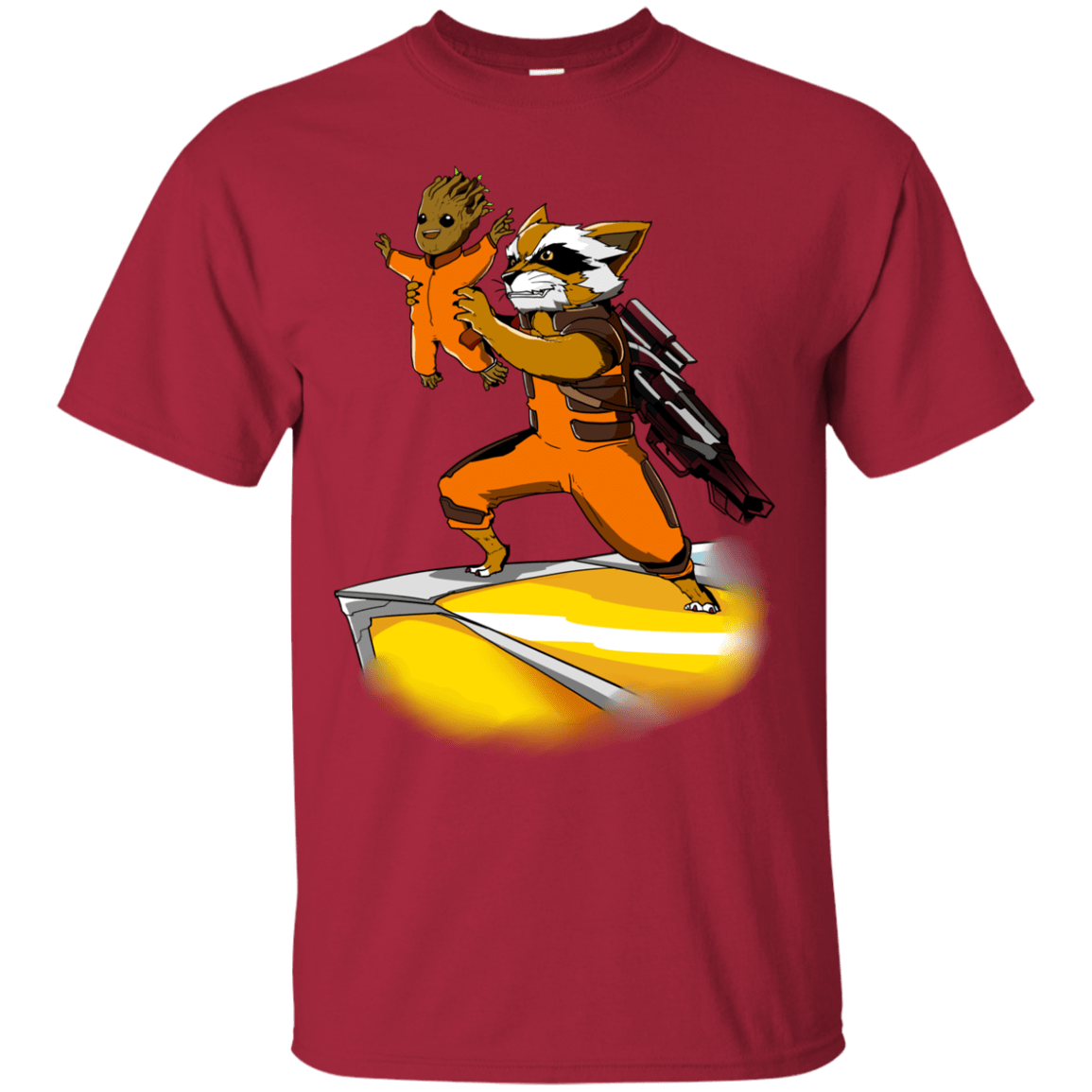 T-Shirts Cardinal / Small Baby Groot T-Shirt