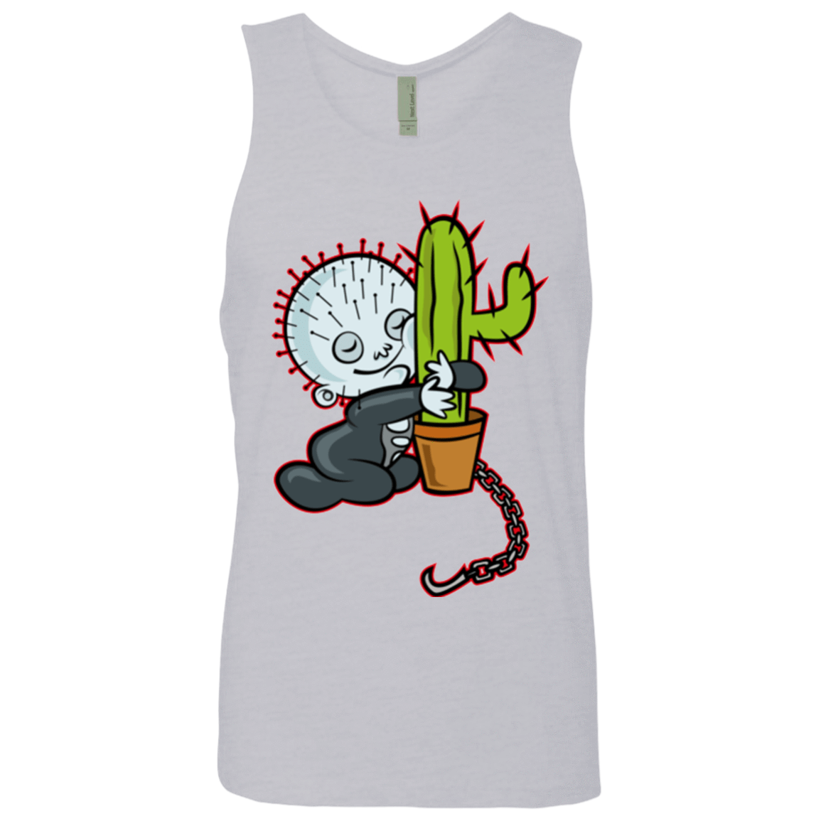T-Shirts Heather Grey / Small Baby Hellraiser Men's Premium Tank Top
