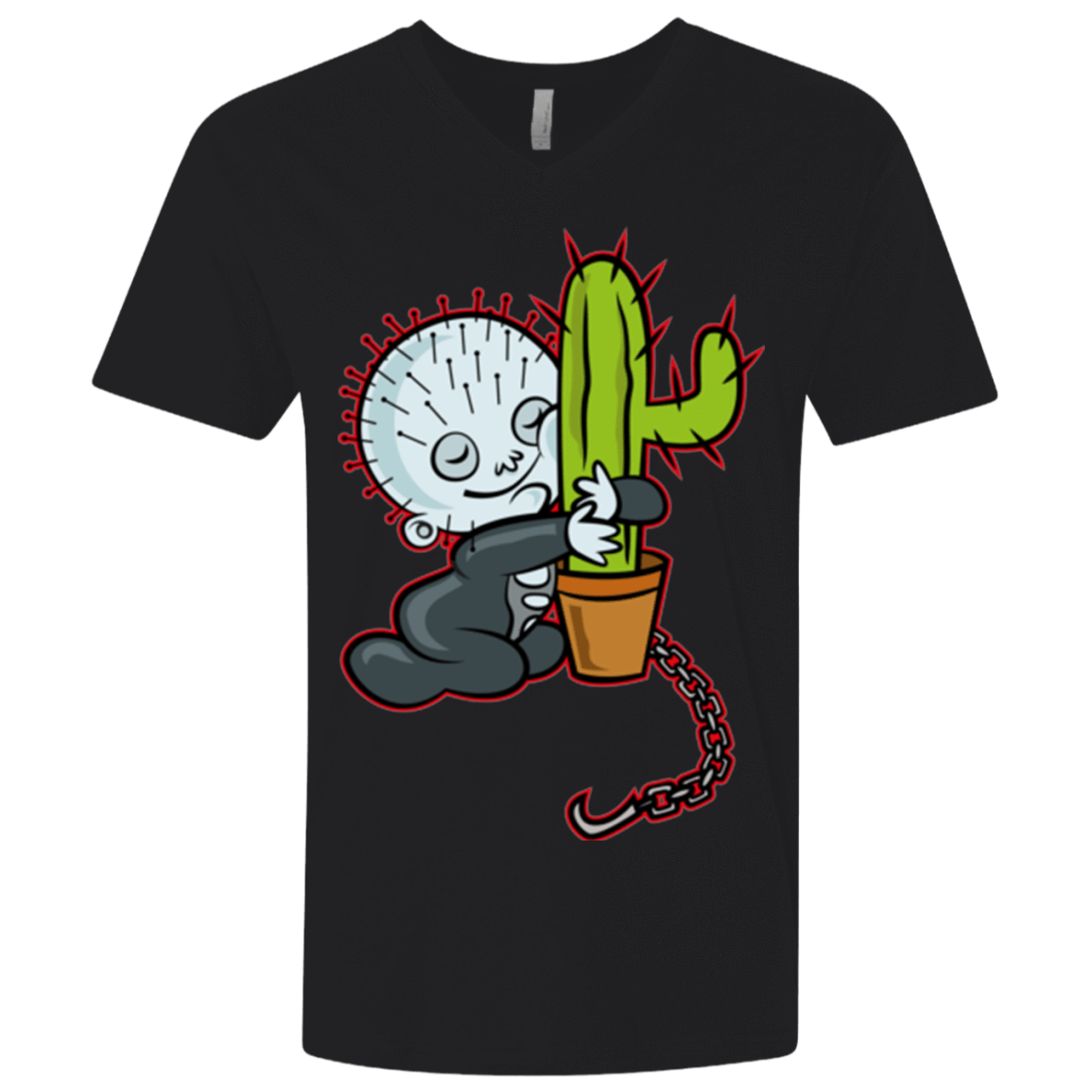 T-Shirts Black / X-Small Baby Hellraiser Men's Premium V-Neck