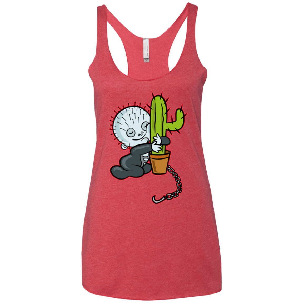 T-Shirts Vintage Red / X-Small Baby Hellraiser Women's Triblend Racerback Tank