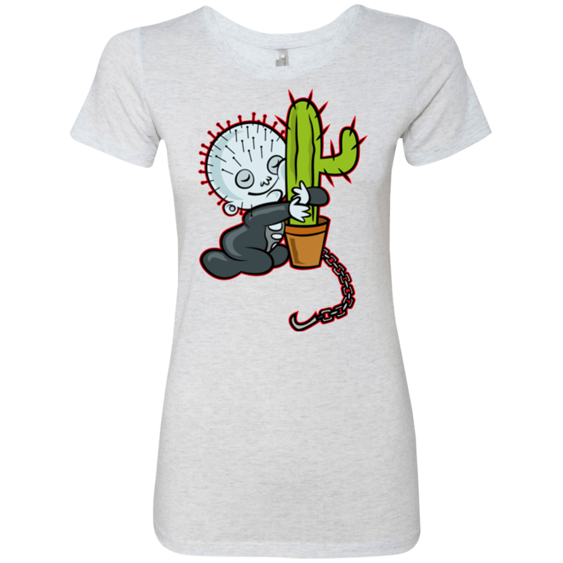 T-Shirts Heather White / Small Baby Hellraiser Women's Triblend T-Shirt