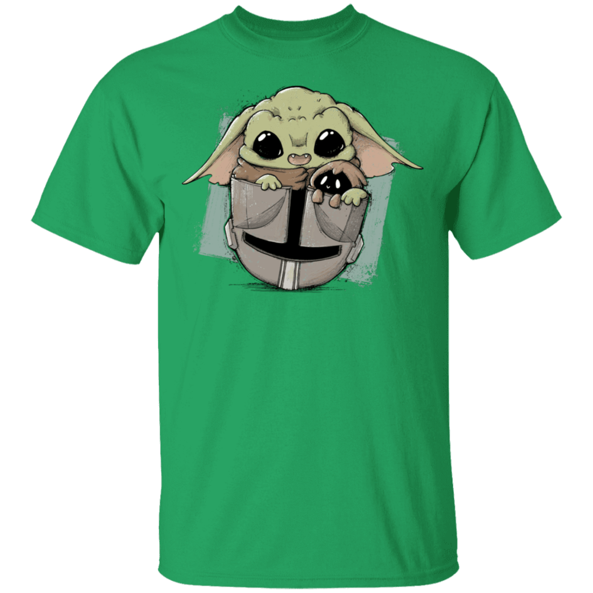 T-Shirts Irish Green / S Baby In The Helmet T-Shirt