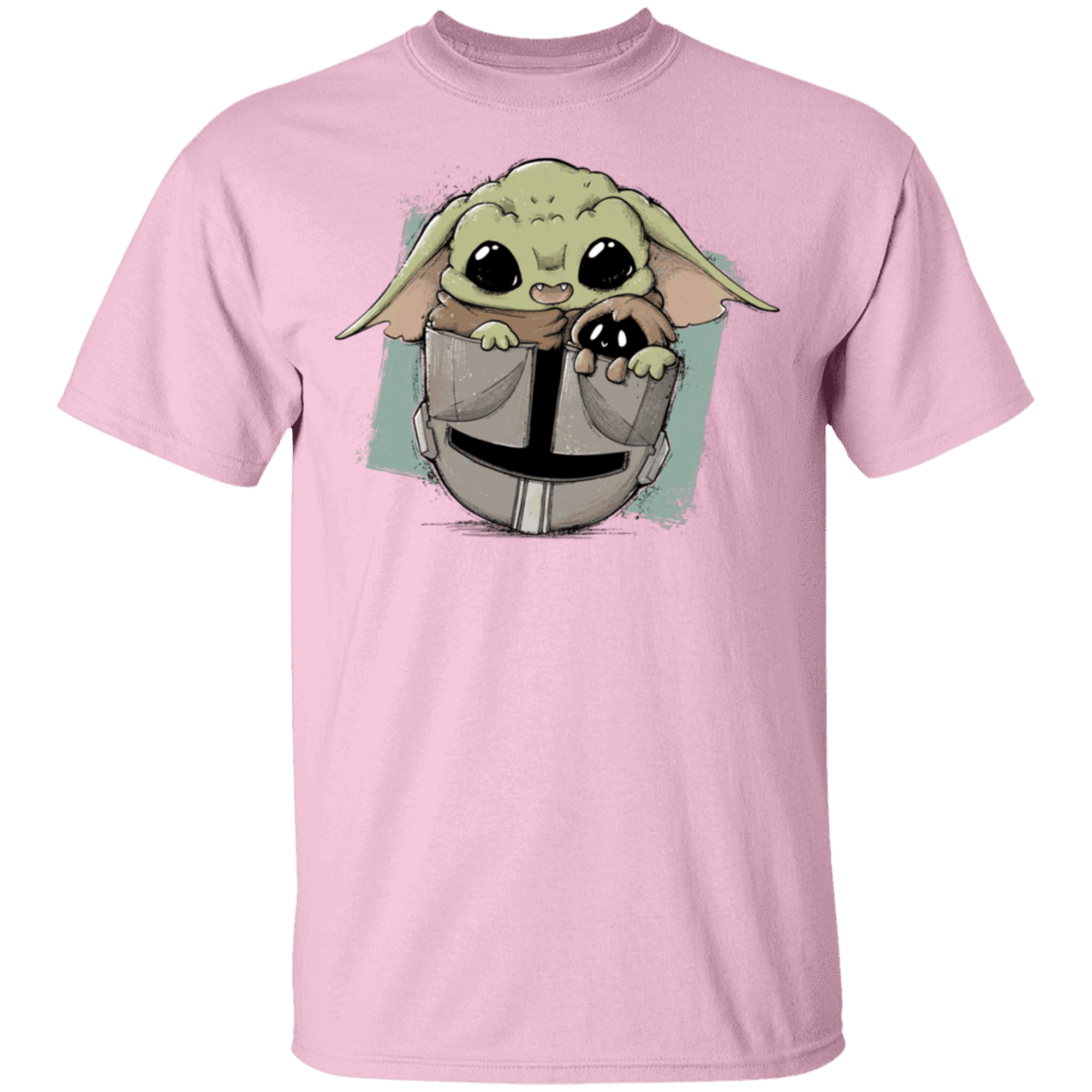 T-Shirts Light Pink / S Baby In The Helmet T-Shirt