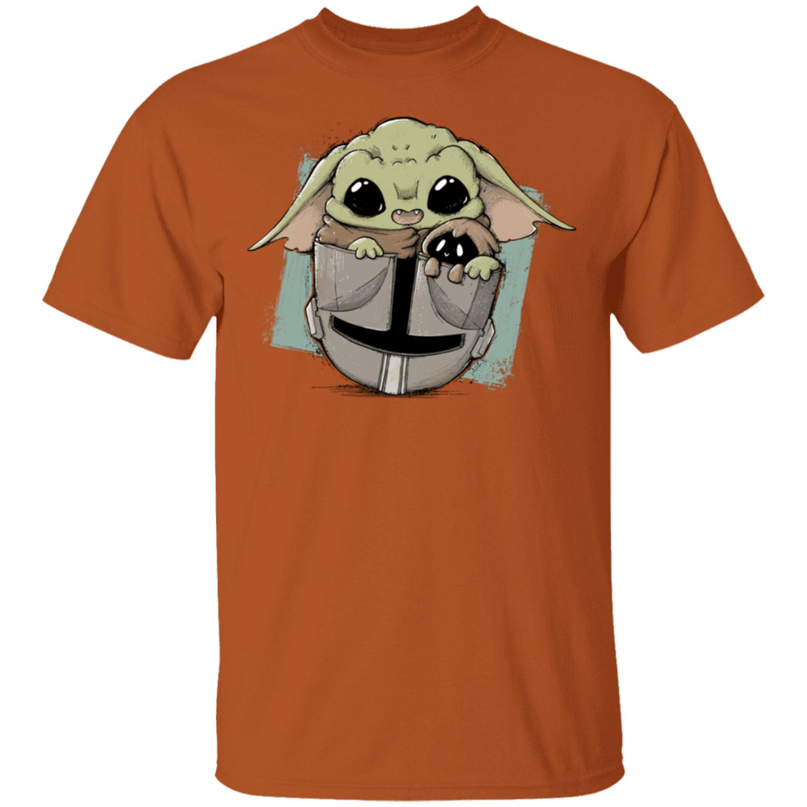 T-Shirts Texas Orange / S Baby In The Helmet T-Shirt