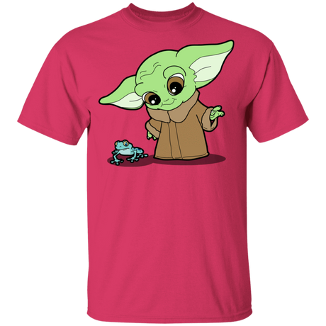 T-Shirts Heliconia / YXS Baby Yoda and Frog Youth T-Shirt