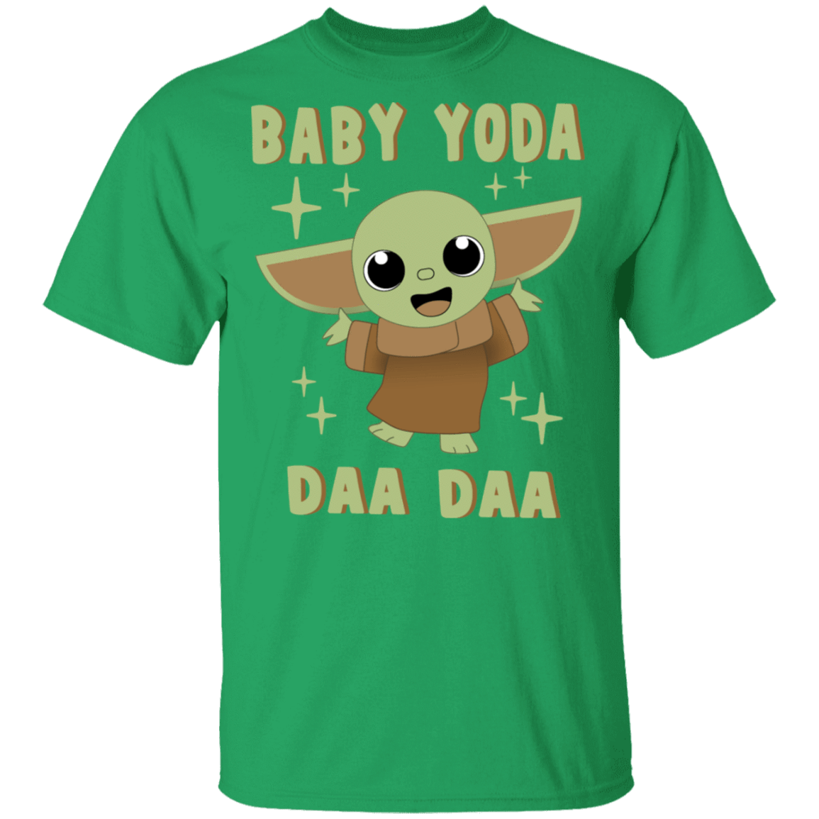 T-Shirts Irish Green / S Baby Yoda Daa Daa T-Shirt
