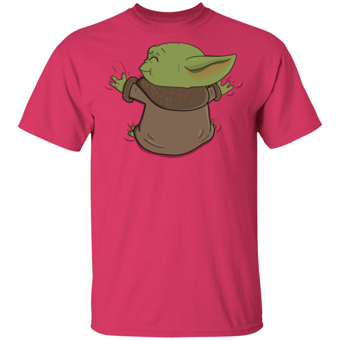 T-Shirts Heliconia / S Baby Yoda Hug T-Shirt