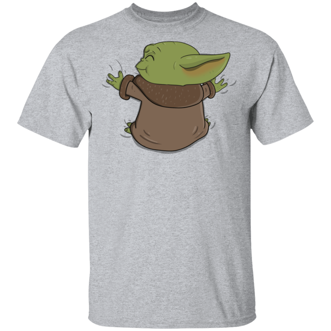T-Shirts Sport Grey / S Baby Yoda Hug T-Shirt