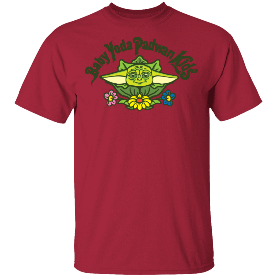 T-Shirts Cardinal / S Baby Yoda Padwan Kids T-Shirt