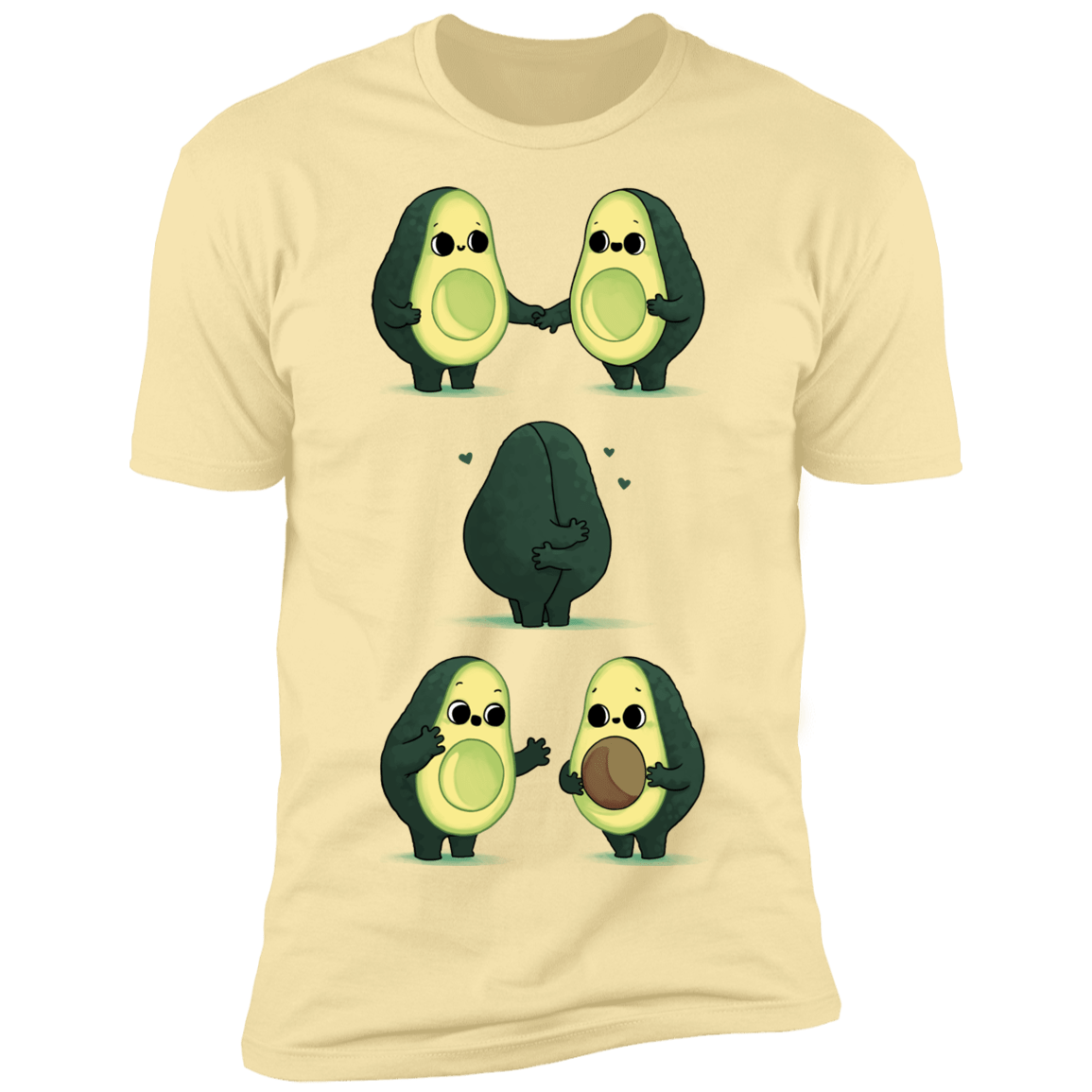 T-Shirts Banana Cream / S Babycado Men's Premium T-Shirt